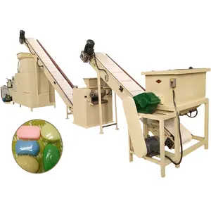 DZJX 100 300 500 800 1000 2000 5000 Kg/h Fully Automatic Bar Soap Making Machine Price Small Medium Large Soap Production Line