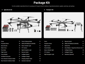 Drone agricole télécommandé haute précision pour la pulvérisation, avec une productivité et une efficacité élevées, garantie 1 an - Product Image 6