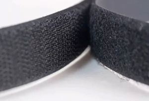 Bande magique réglable écologique noire et blanche de 20 mm, 38 mm, 50 mm, certifiée REACH OEKO-TEX, pour vêtements et chaussures - Product Image 2