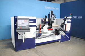China Factory CNC Turning Carving Woodworking Lathe Machine 1530-ATC Auto Feeding ATC CNC <strong>Wood</strong> Lathe for Chair <strong>Desk</strong> Legs - Product Image 2
