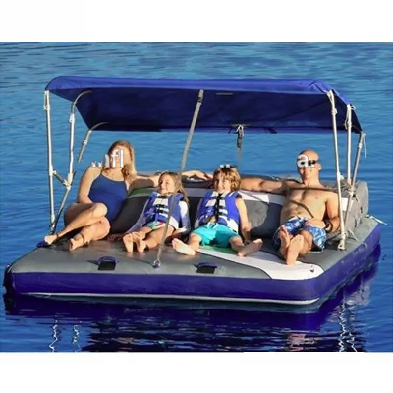 Custom Lounger Inflatable Float Water Raft Floating Recliner Lounge Swimming Pool Chair