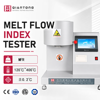 Testeur d'indice de fluidité certifié CE pour plastiques, test ISO 1133 en laboratoire avec contrôle automatique