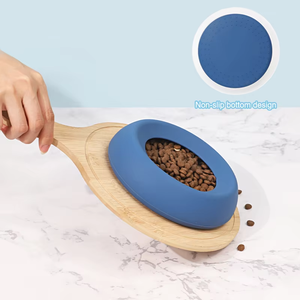 BPA Free Silicone Dog Travel <span class=keywords><strong>Bowls</strong></span> Pet Bowl para Carros Sem Respingo BPA Pet Water Food Dish Bowl para Cães Gatos - Product Image 2