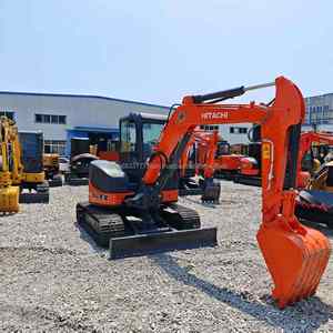 Mini-excavatrice d'occasion Hitachi ZX50 du Japon, excavatrice Hitachi ZX50U importée, mini-pelleuse à bas prix - Product Image 4