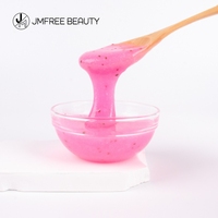 JMFREE 500g masque nettoyant bio éclaircissant en poudre soin du visage masque de gelée hydratant blanchissant pour toutes les peaux