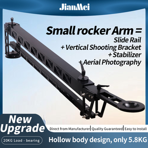 JianMei SX3 2025 nouvelle mise à niveau multifonctionnelle en alliage d'aluminium petite caméra Jib <span class=keywords><strong>avec</strong></span> <span class=keywords><strong>bras</strong></span> télescopique élargir votre portefeuille de tir - Product Image 4