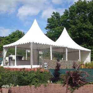 Struttura in alluminio 10x10m 100 <span class=keywords><strong>metri</strong></span> quadrati all'aperto pagoda tettoia tende per 80 persone - Product Image 6