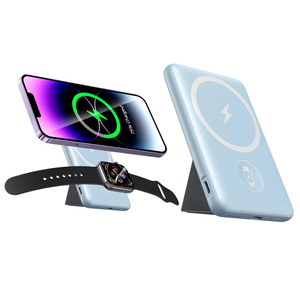 Fuente de alimentación Mini Power Bank 5000mAh Powerbank magnético inalámbrico Cargador portátil para Iphone Batterie Externe - Product Image 3