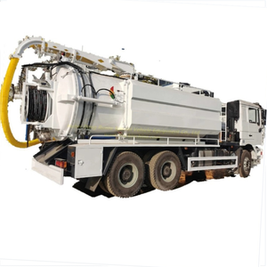 รถขุดไฮโดรลิค Shacman F3000 รุ่นใหม่ปี 2023 พร้อมชุดดูดและฉีดน้ำเสีย (พวงมาลัยขวา 13500 ลิตร น้ำเสีย + 4000 ลิตร น้ำสะอาด) - Product Image 2
