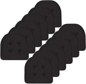 Kingworth-Almohadillas De espuma viscoelástica para silla, Almohadillas acolchadas para asiento en forma De U, juego De 6 unidades - Product Image 2