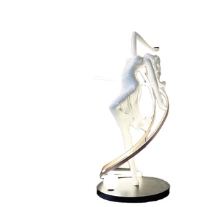 Escultura <span class=keywords><strong>de</strong></span> arte creativo RGB Lámpara <span class=keywords><strong>de</strong></span> pie Iluminación interior Club Hall Maniquíes Lámpara <span class=keywords><strong>de</strong></span> pie femenina Iluminación LED Kasa - Product Image 2