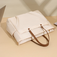 Tas Kerja Wanita Custom, Tas Laptop Kantor OEM, Tas Tote Bisnis dengan Logo, Tas Tote Wanita Muat Laptop 15 Inch CB01