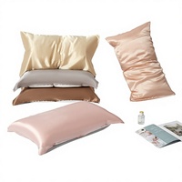 Taie d'oreiller en soie de mûrier 100 % de qualité export, haut de gamme, personnalisable, style moderne et minimaliste, pour usage domestique et mariage, vente en gros