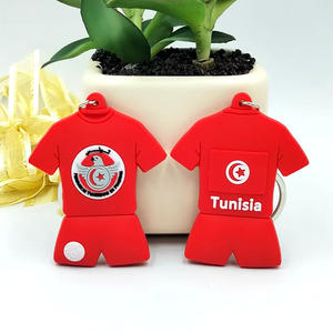 Gepersonaliseerde milieuvriendelijke, wasbare, duurzame, zachte rubberen sleutelhanger met gravureprint en splitring voor promotionele geschenken - Product Image 2