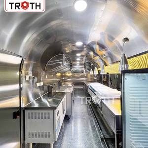 Food Truck de Grande Taille pour <span class=keywords><strong>Kebab</strong></span>, Crêpes, Restauration Mobile, avec Cuisine Complète, Bar à Jus Mobile, Remorque à Vendre, Remorque de Bar à Cocktails Mobile - Product Image 4