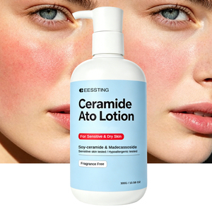 Cuidado Corporal de Marca Privada, Suave y Calmante, Reconstruye la Barrera Cutánea, Ceramida Blanqueadora, Loción Corporal con Ceramida Ato - Product Image 1