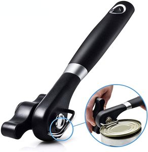 Abrelatas manual profesional para cocina, herramienta para abrir latas con mango de plástico de fácil agarre, abre sin esfuerzo todo tipo de latas - Product Image 1