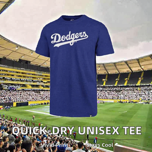 เสื้อยืดเบสบอลผู้ชาย แขนสั้น ไซส์ใหญ่ ระบายอากาศ แห้งเร็ว สไตล์ลำลอง  โลโก้สั่งทำได้  ผ้าโพลีเอสเตอร์/คอตตอน - Product Image 2