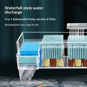 Filtro Colgante para Pecera Jeneca, Tres en Uno, Bomba de Agua, Purificador, Caja de Filtro Externa Integrada, Caja de Goteo, Plástico Ecológico - Product Image 4