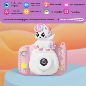 Kamera Digital Anak-Anak Mainan Anak Perempuan Laki-Laki Layar HD 1080p Kamera Dinosaurus Kartun Fotografi Video Hadiah Ulang Tahun - Product Image 2