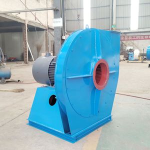 Centrifugal Fan 9-12 Type 380V 15kw 45kw 55kw Industrial Duct Fan Cast <b>Iron</b> AC Motor Blue - Product Image 1