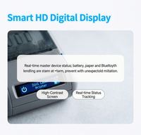 Nouvelle imprimante thermique portable de codes-barres et d'étiquettes 2026 de 3 et 4 pouces, pour codes QR, étiquettes de prix, expédition FBA, compatible avec les formats 58, 80, 110 mm