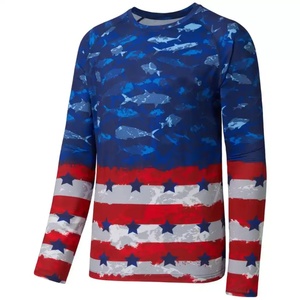 Chemises de pêche personnalisées OEM 2023, camouflage, protection UV, séchage rapide, manches longues, sublimation, imperméables, avec capuche - Product Image 6