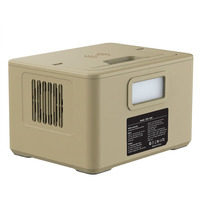 Centrale Électrique Portable 150W 96Wh LiFePO4 à Onde Sinusoïdale Pure, Générateur Solaire avec Charge Rapide PD 100W et Batterie Externe Portable Sans Fil