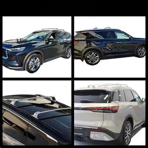 2022-2025 Infiniti QX60 bastidores de techo de coche negro plata aleación de aluminio barras transversales de carga de alta calidad 75KG capacidad de carga directamente - Product Image 6