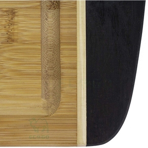 เขียงไม้ไผ่พร้อมร่องน้ำผลไม้หนาเป็นมิตรต่อสิ่งแวดล้อมสำหรับใช้ในบ้านห้องครัว - Product Image 1