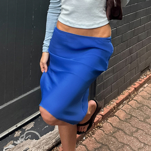 Women Low Waist Solid Mesh <b>Patchwork</b> Lace Bodycon Midi <b>Skirt</b> Sexy Y2K Slim Fit Streetwear <b>Skirt</b> - Product Image 2