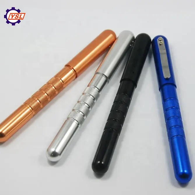 ปากกาโลหะที่กำหนดเองแปลกปากกาของสามเหลี่ยมรูปร่าง CNC เครื่องจักรโลหะปากกา/ดินสอ/น้ำพุปากการ่างกาย