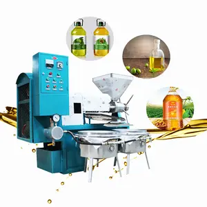 Small business home squeezing machine palm olive castor cold and hot oil press machine