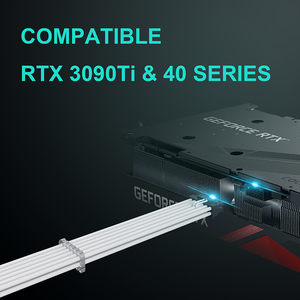 Verlängerung kabel 16P bis 6 2Pin * 3 PCI-E 5.0-Kabelhülsen für das Grafikkarten-Netzteil der GPU RTX 3090ti und <span class=keywords><strong>RTX40</strong></span>-Serie - Product Image 6