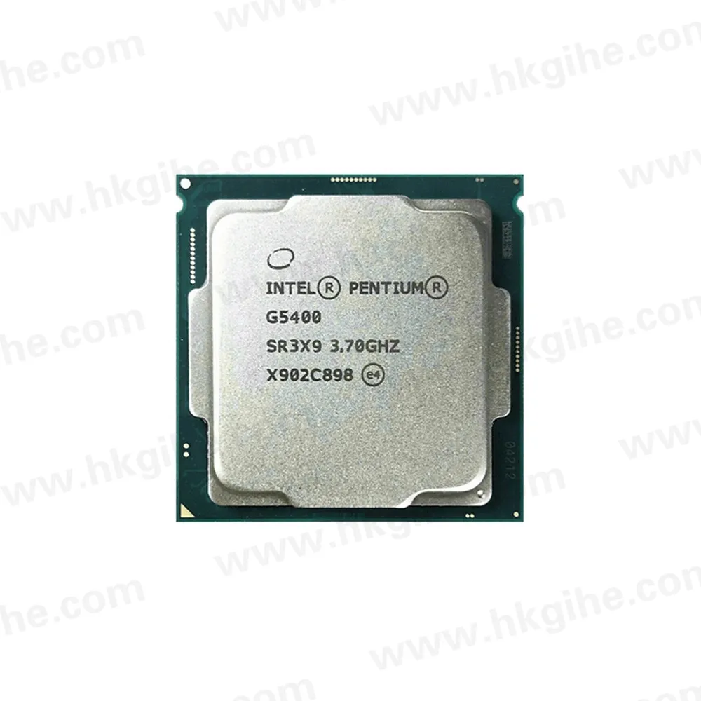 Vendite calde Intel Pentium Gold G5400 Coffee Lake Dual-Core 3.7 GHz LGA 1151 processore Desktop 58W SR3X9 in magazzino