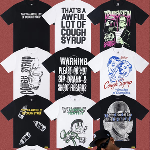 Camiseta de Manga Corta para Hombre, 100% Algodón, con Diseño de Personajes, Anti-Pilling, Estilo Urbano - Product Image 1