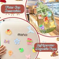60 piezas de dijes de resina bonitos y decorativos de base plana para manualidades DIY, fundas de teléfono, álbumes de recortes, pinzas para el pelo y pendientes