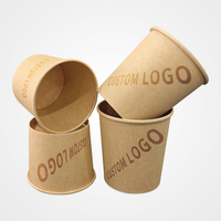 Gobelets en papier biodégradables personnalisés pour café chaud, avec couvercle et manchon, à vendre