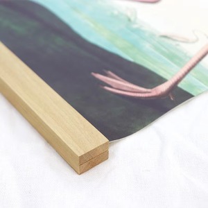 Cornice Fai-da-Te in Legno Massello Personalizzabile in Noce, Teak, Quercia, Pino per Stampe Artistiche, Poster e Decorazioni Murali - Product Image 3