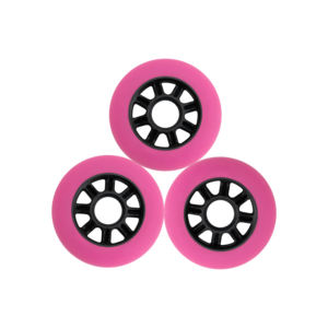 Panier PU roue de remplacement roulettes universelles 75 100 125 mm polyuréthane pour patin à roues alignées de supermarché et utilisation en extérieur - Product Image 4