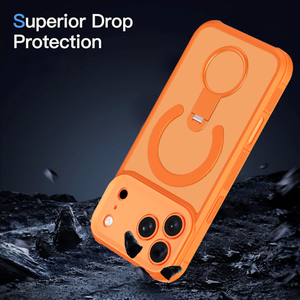 เคสโทรศัพท์แม่เหล็กแบบด้านสำหรับขายส่ง สำหรับ iPhone 17 11 12 13 Pro Max 14 15 16 Plus พร้อม 360 °   ฝาครอบป้องกันขาตั้งแบบหมุนได้ - Product Image 4