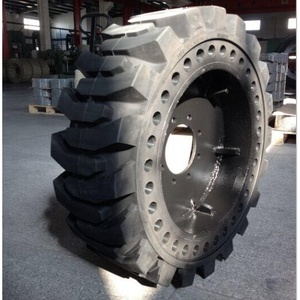 Neumático Sólido Antipinchazos 33x12 20 12 16.5 10-16.5 16 Pulgadas SKS con Llantas para Tractor Agrícola - Product Image 3