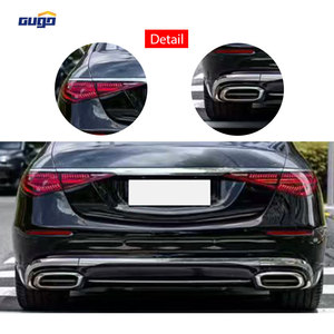 Kit de Conversión de Carrocería GUGO W221 para <span class=keywords><strong>Mercedes</strong></span> <span class=keywords><strong>Benz</strong></span> Clase S W221, Actualización a W223, Parachoques, Faldones Laterales, Guardabarros y Capó Completos - Product Image 5