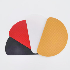 แผ่นป้องกันรองเท้า ป้องกันการสึกหรอ แผ่นกันลื่นแบบเงียบ ลายตาราง ลดเสียงรบกวน - Product Image 2