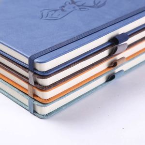 Promotion Cheap Custom A5 Thermal Binding Eco-friendly Pu <b>Leather</b> Notebook Custom <b>Leather</b> <b>Diary</b> Printing Service - Product Image 6