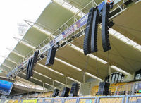 Enceinte haute puissance, système sonore audio professionnel, convient en ligne, installation facile, caisson de basses de 18 pouces, réseau linéaire