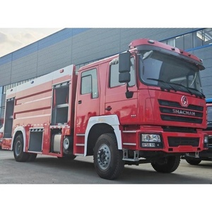 Camión Cisterna de Agua y Espuma para Bomberos Shacman F3000 8000L, Vehículo Contra Incendios, Precio - Product Image 2