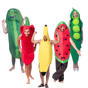 वयस्क हेलोलीन पार्टी नृत्य मंच पोशाक पोशाक के लिए सेक्सी फल केला डिजाइन शीर्ष - Product Image 4