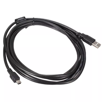 Harga grosir kabel pengisian daya USB A 2.0 male ke Mini B 5pin kabel ekstensi USB