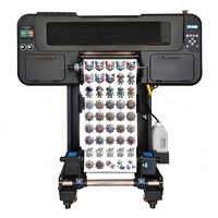 Impresora UV de Alta Velocidad TPU Tamaño A3 con 2 Cabezales I1600, Impresora de Película TPU en Rollo, Impresora UV de Etiquetas Estereoscópicas 3D para Prendas